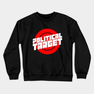 Political Target Red Crewneck Sweatshirt